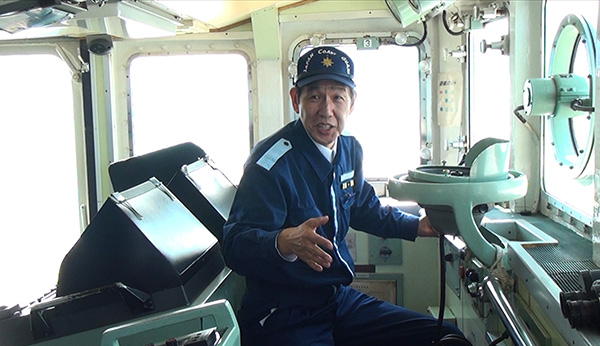 The Kitakami patrol boat for the port of Kamaishi